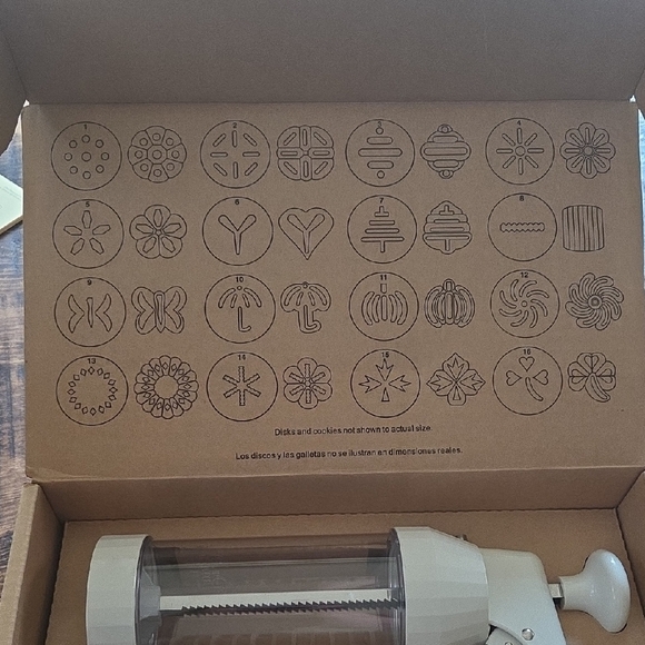 Pampered Chef Cookie Press - New - Picture 5 of 11